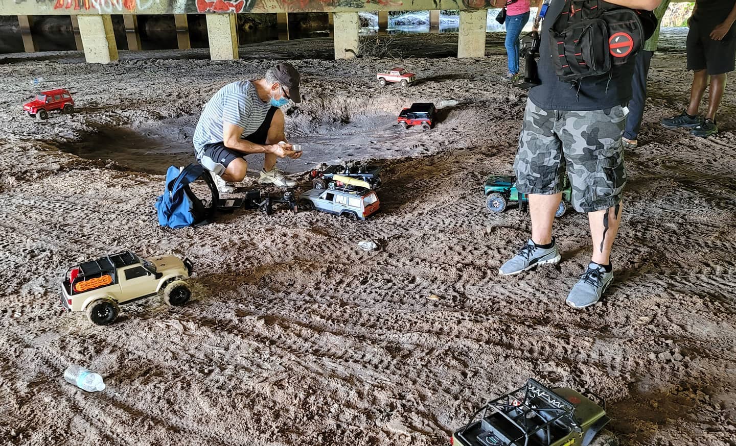 Playing in the dirt